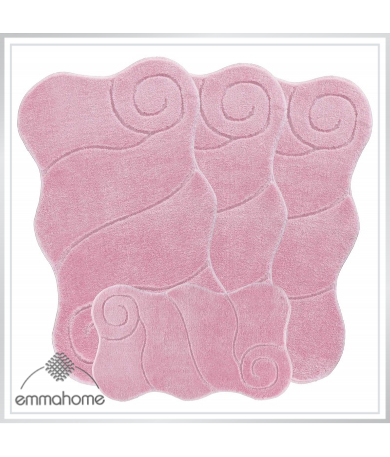 18MM THICKNESS EMMAHOME ROMANY GYPSY SMOOTH WASHABLE MATS 4pcs SET EXCELENT QUALITY 4 PCS SET 